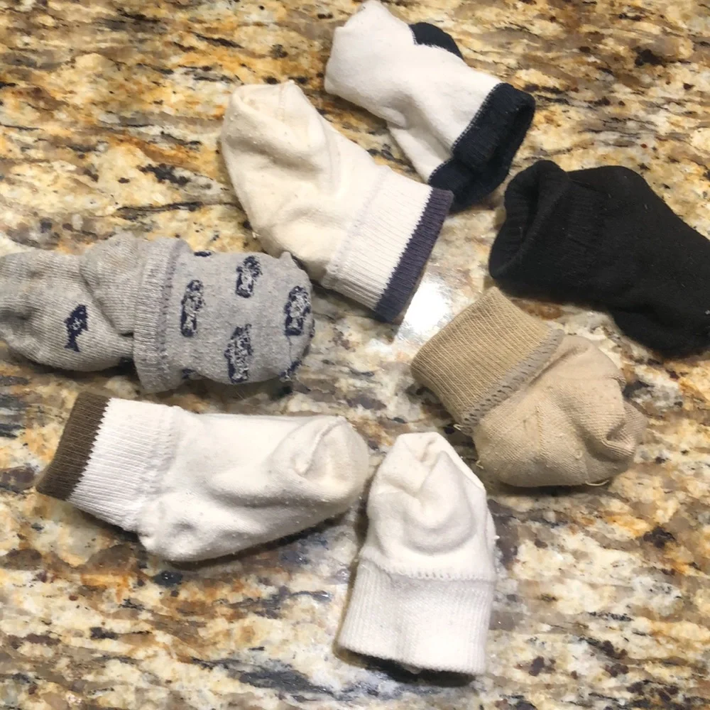 Free with Bundle! Baby socks 3-6-12 months bundle lot